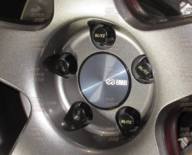 Blitz Lug Nut Set 20P Black - M12x1.25 - RHDJapan